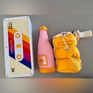 Veuve Clicquot Rare Pink and Orange Champagne Set
